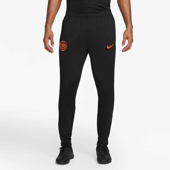 Inter Training Trousers Dri-FIT Strike KPZ 3rd - Black/Thunder Blue/Safety Orange