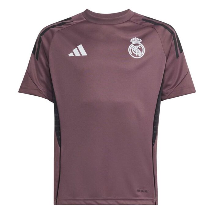 Real Madrid Training T-Shirt Tiro 25 - Purple Kids