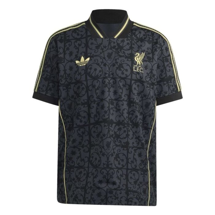 Liverpool T-Shirt Lifestyler - Carbon/Gold