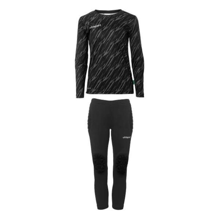 Uhlsport Goalkeepers Kit Progressive - Black Kids