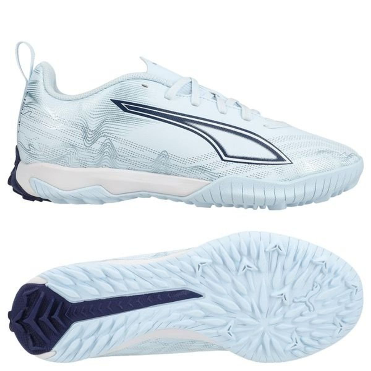PUMA Ultra 6 Play Mid + TT Dreamrush - Icy Blue/PUMA White/Blue Jewel Kids 9 PUMA Ultra 6 Play Mid + TT Dreamrush - Icy Blue/PUMA White/Blue Jewel Kids - Image 9