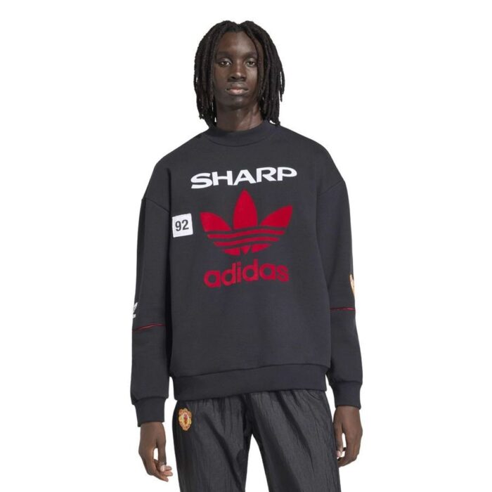 Manchester United Sweatshirt 1990/92 - Black
