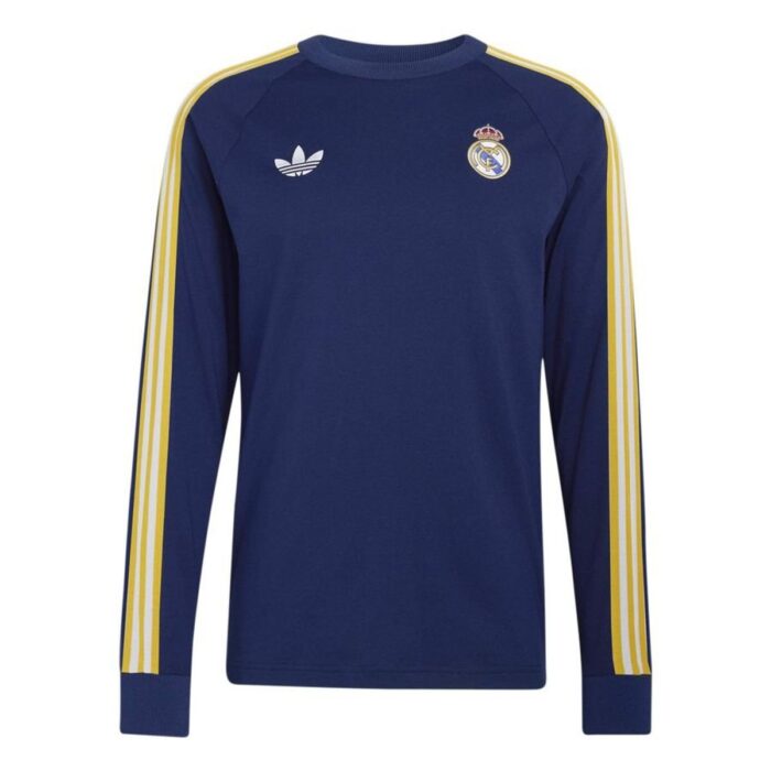 Real Madrid T-Shirt OG - Dark Blue Long Sleeves