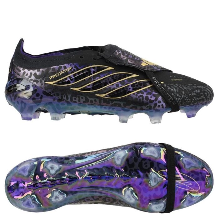 adidas Predator Elite Fold-over Tongue Elite FG Kaká - Core Black/Purple/Gold Metallic LIMITED EDITION