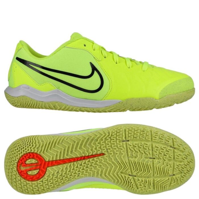 Nike Tiempo Legend 10 Academy IC Max Voltage - Volt/Black Kids