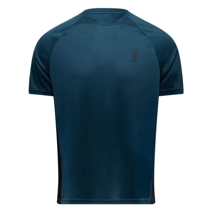 Liverpool T-Shirt Athletic Raglan - Blue
