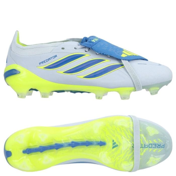 adidas Predator Elite Fold-over Tongue FG Ice Cold Precision - Crystal Sky/Ray Blue/Solar Yellow