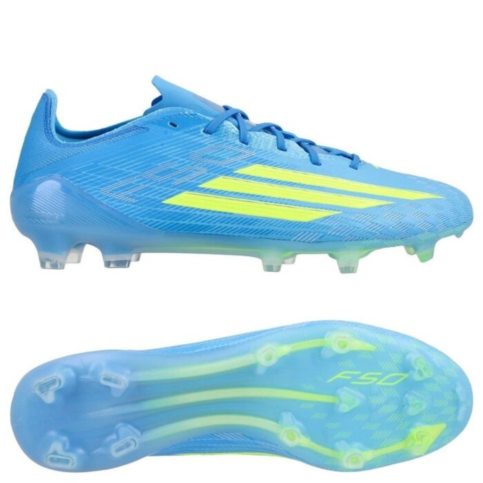 adidas F50 Elite FG Ice Cold Precision - Lucid Ray Blue/Solar Yellow/Light Utility Aqua