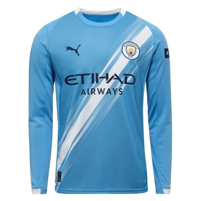 Manchester City Home Shirt CWC Kidsuper Print 2025/26 Long Sleeves