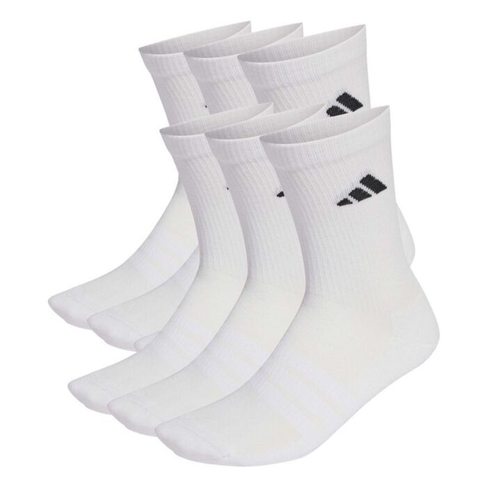 Vaulen IL adidas Socks Cushioned Crew 6-Pack - White/Black