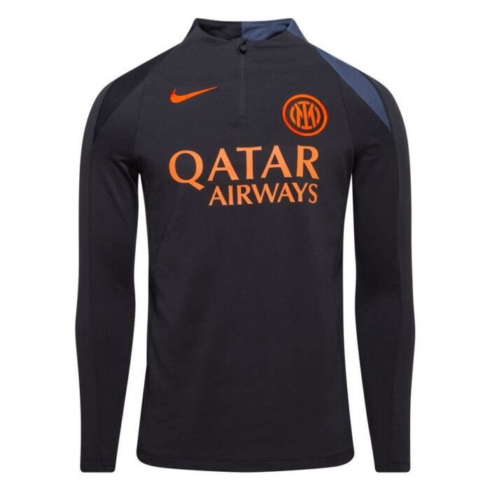 Inter Training Shirt Dri-FIT Strike Drill 3rd - Black/Thunder Blue/Safety Orange