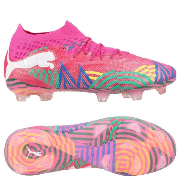 PUMA Future 9 Ultimate FG Mexico City Edition - Ravish/Grassy Green/Racing Blue/Yellow Blaze