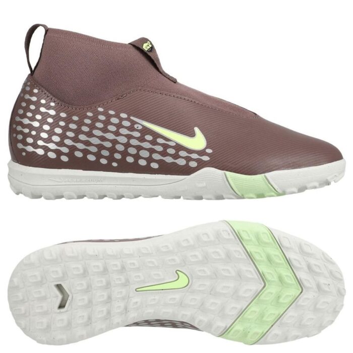 Nike Air Zoom Mercurial Superfly 10 Academy TF Mbappé Personal Edition - Plum Eclipse/Metallic Silver Kids