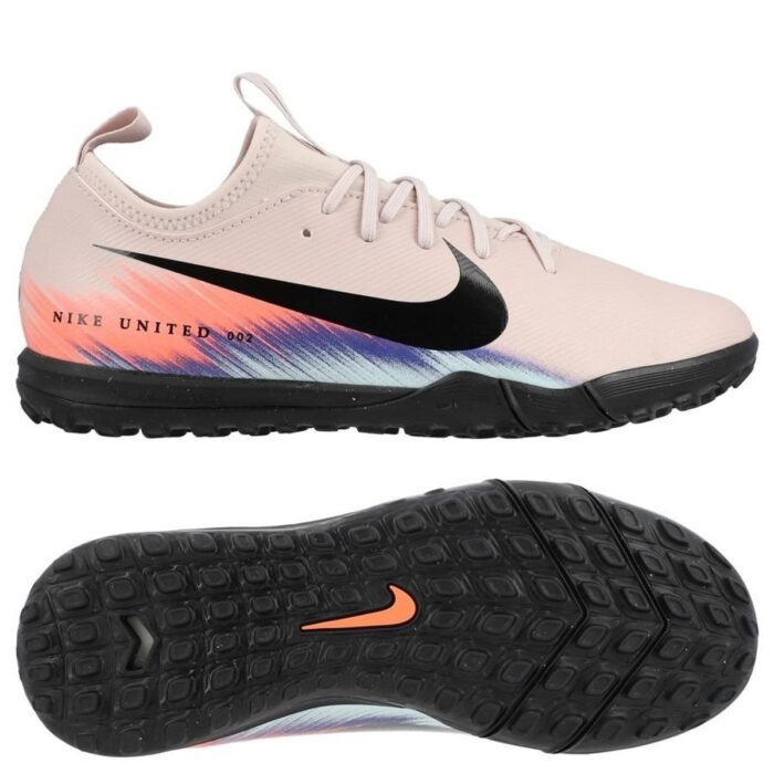 Nike Air Zoom Mercurial Vapor 16 Academy TF United - Silt Red/Racer Blue Kids