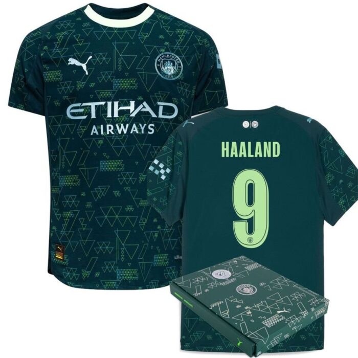 Manchester City X EAFC26 Fourth Shirt 2025/26 Authentic HAALAND 9
