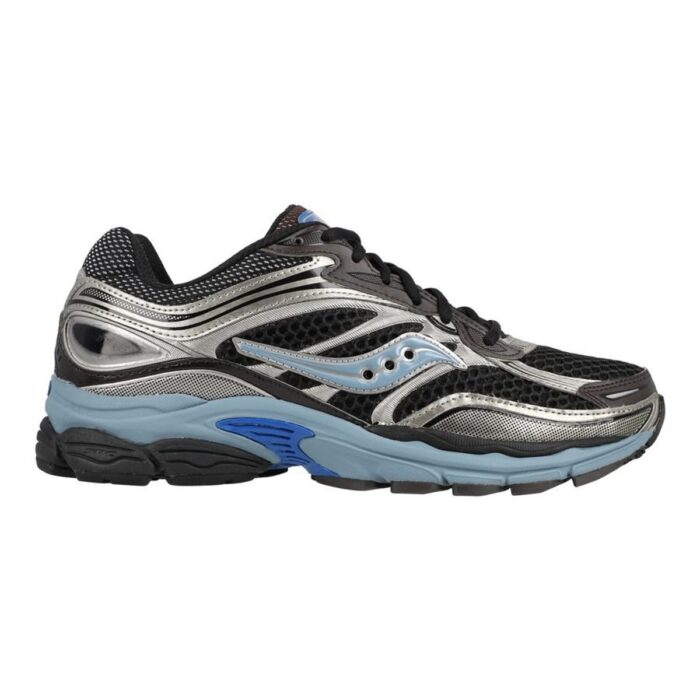 Saucony Sneaker Progrid Omni 9 - Black/Blue/Silver Metallic