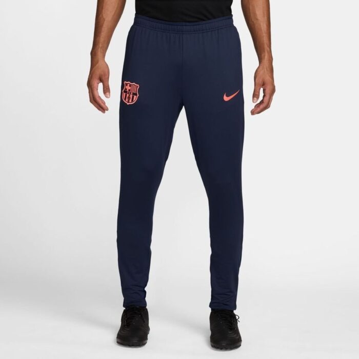 Barcelona Training Trousers Dri-FIT Strike 3rd - Midnight Navy/Bright Mango