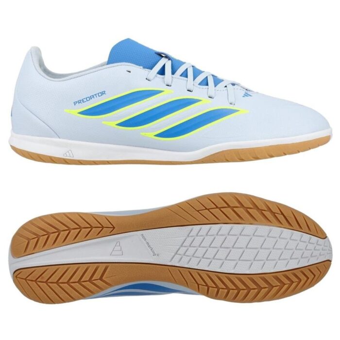 adidas Predator Club Sala IN Ice Cold Precision - Crystal Sky/Ray Blue/Solar Yellow