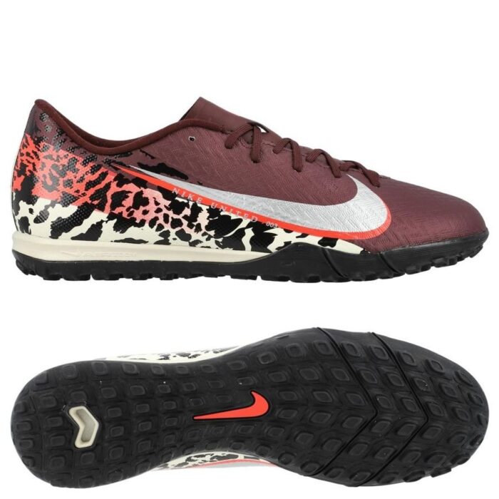 Nike Air Zoom Mercurial Vapor 16 Academy TF United - Burgundy Crush/Metallic Silver/Universal Red/Fossil