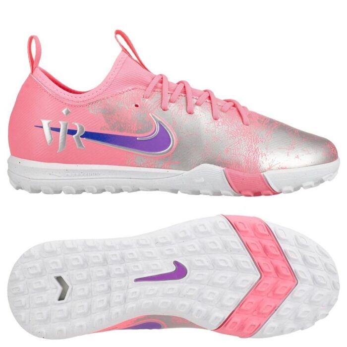 Nike Air Zoom Mercurial Vapor 16 Academy TF Vini Jr. Personal Edition - Sunset Pulse/Old Royal Kids
