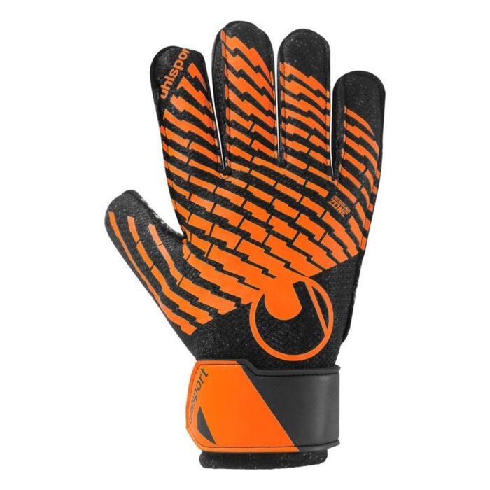 Uhlsport Goalkeeper Gloves Fangmaschine Starter Resist+ - Black/Fluo Orange