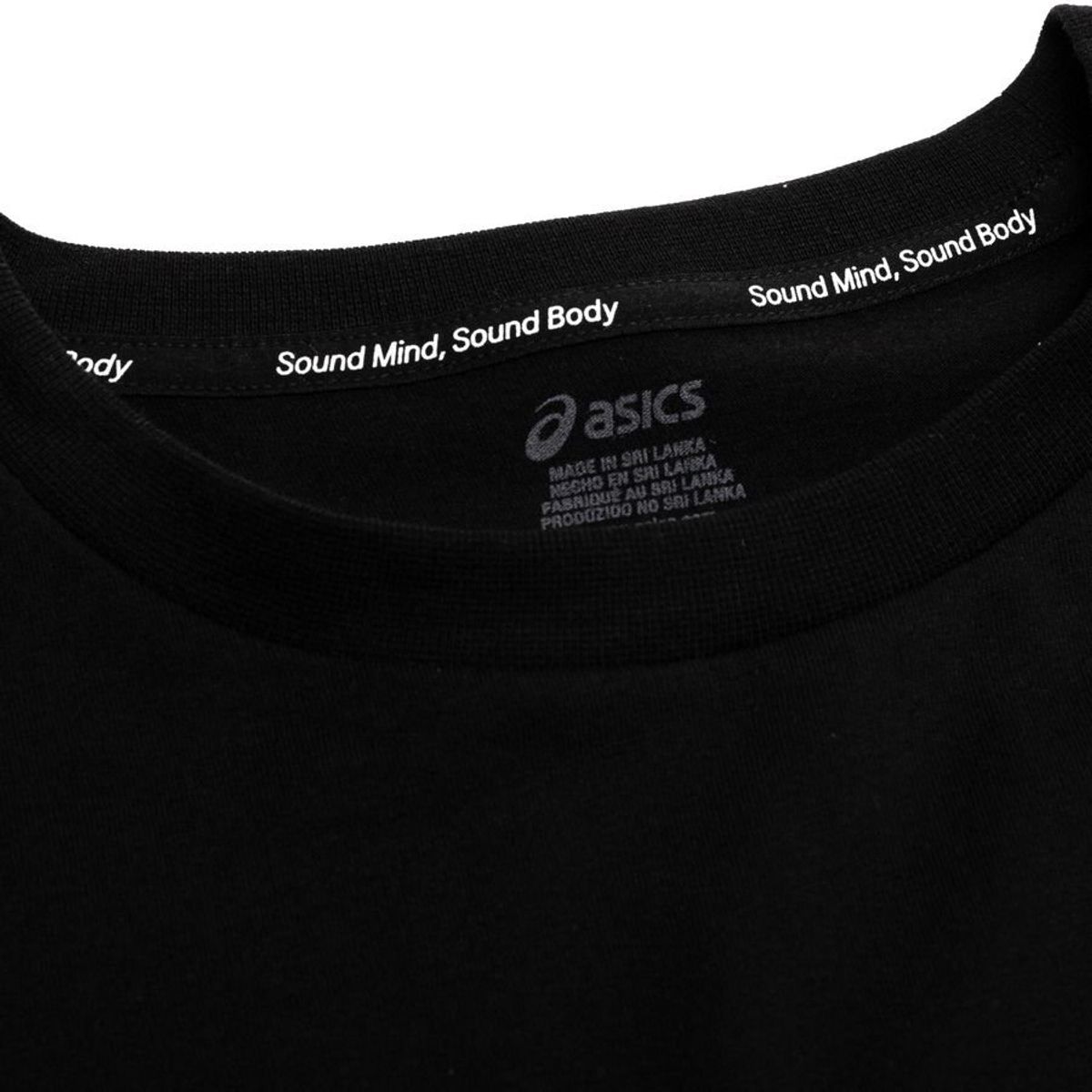 Asics T-Shirt Graphic - Black 2 Asics T-Shirt Graphic - Black - Image 2