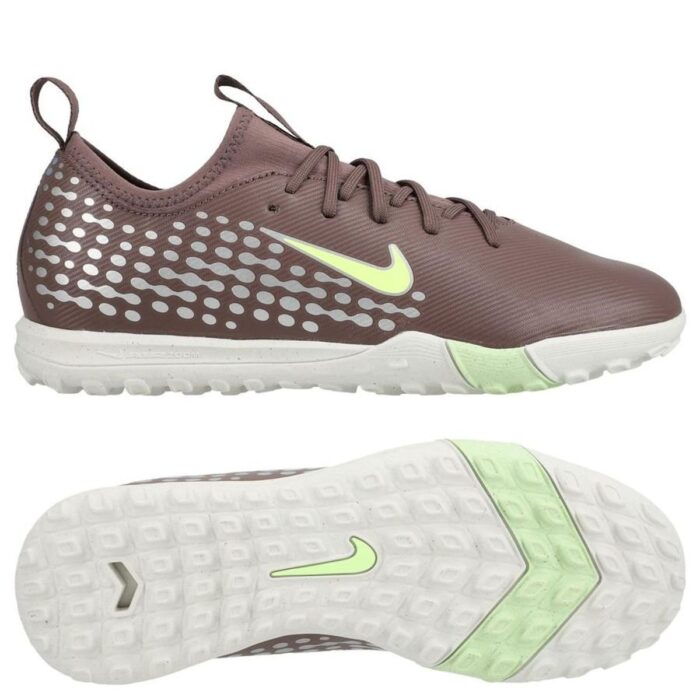 Nike Air Zoom Mercurial Vapor 16 Academy TF Mbappé Personal Edition - Plum Eclipse/Metallic Silver Kids