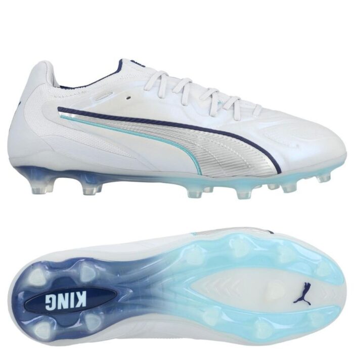 PUMA King 20 Ultimate FG/AG Dreamrush - Silver Mist/Blue Jewel/Vibrant Blue Women