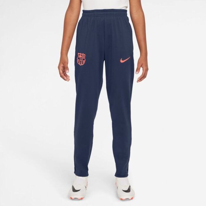Barcelona Training Trousers Dri-FIT Strike 3rd - Midnight Navy/Bright Mango Kids