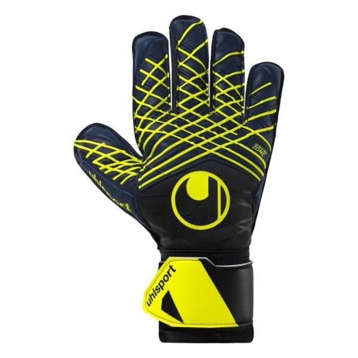 Uhlsport Goalkeeper Gloves Prediction Soft Pro - Navy/White/Fluo Yellow