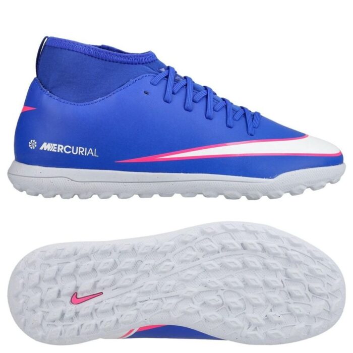Nike Mercurial Superfly 10 Club TF Attack - Racer Blue/White Kids
