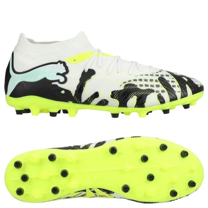 PUMA Future 9 Match MG Creativity - Yellow Alert/Mint Jelly/PUMA White/PUMA Black