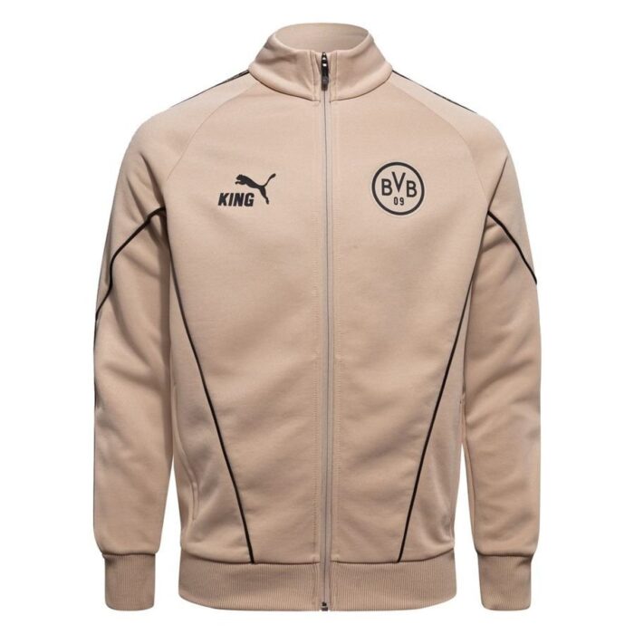 Dortmund Track Jacket King Anthem Special Edition - Alabaster/PUMA Black