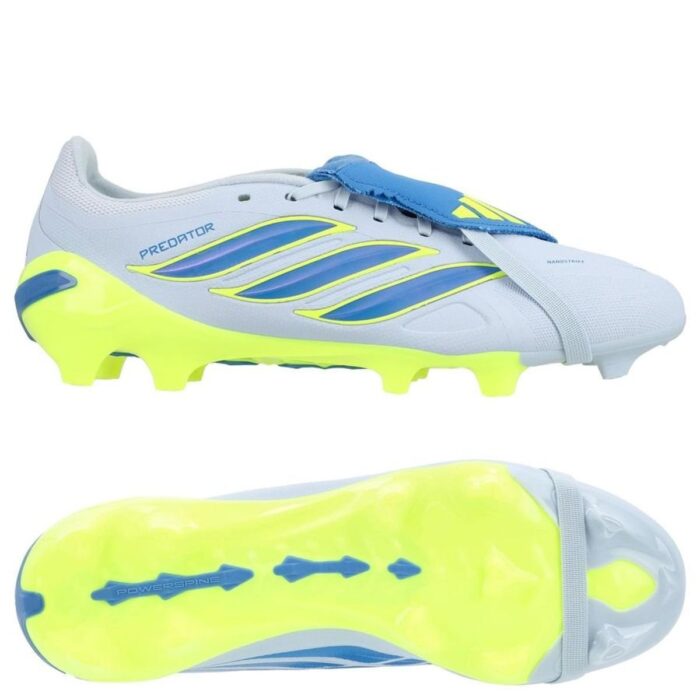 adidas Predator League Fold-over Tongue FG Ice Cold Precision - Crystal Sky/Ray Blue/Solar Yellow