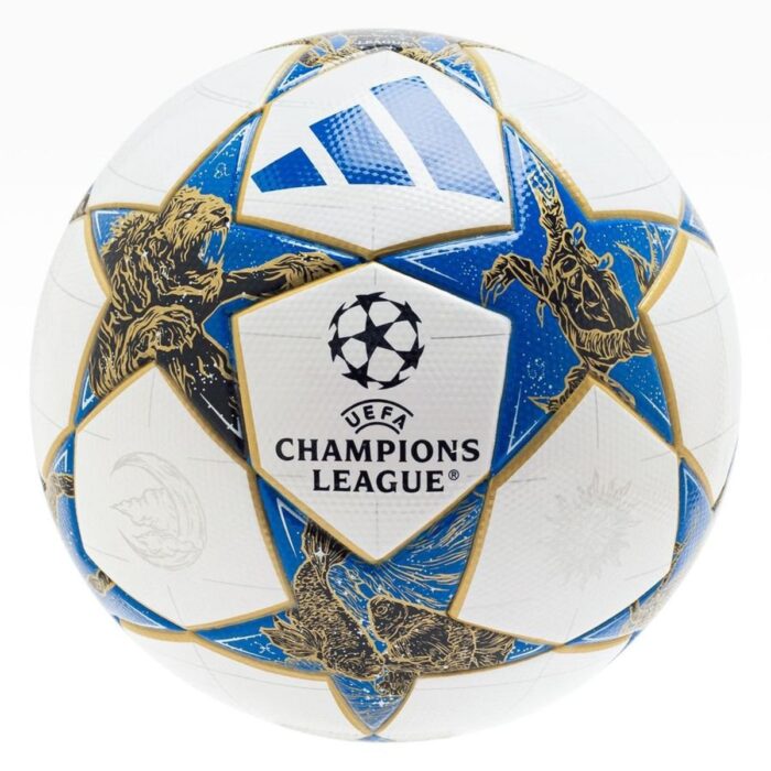 adidas Football League Champions League 2025/26 Box - White/Dark Blue/Gold Metallic