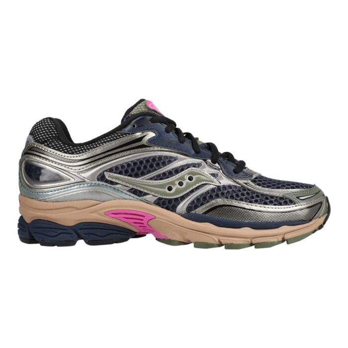 Saucony Sneaker Progrid Omni 9 - Blue/Silver Metallic