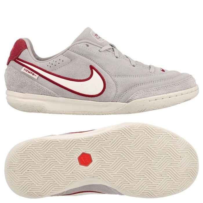 Nike Tiempo Streetgato PRM IC - Moon Particle/Team Red Kids