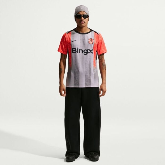 Chelsea Training T-Shirt Dri-FIT Academy Pro Pre Match SE - Wolf Grey/Turf Orange/Blue