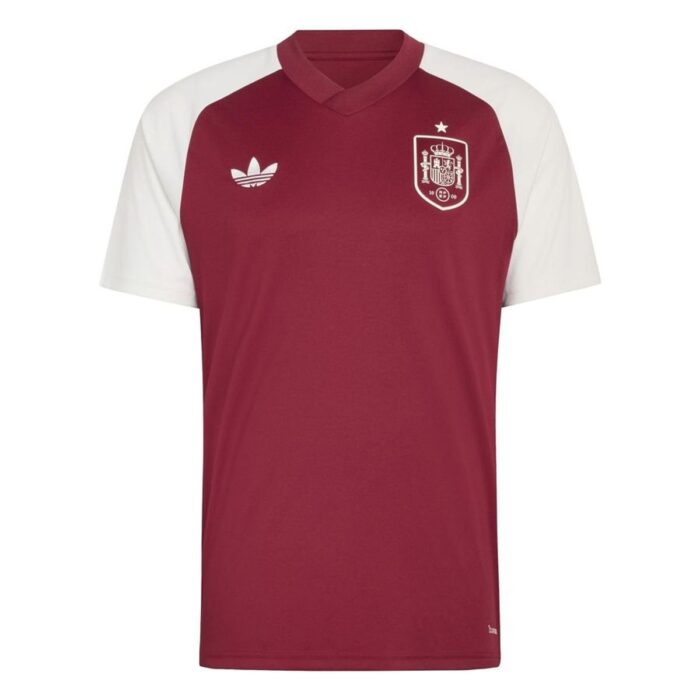 Spain Training T-Shirt Pre Match Away World Cup 2026 - Collegiate Burgundy