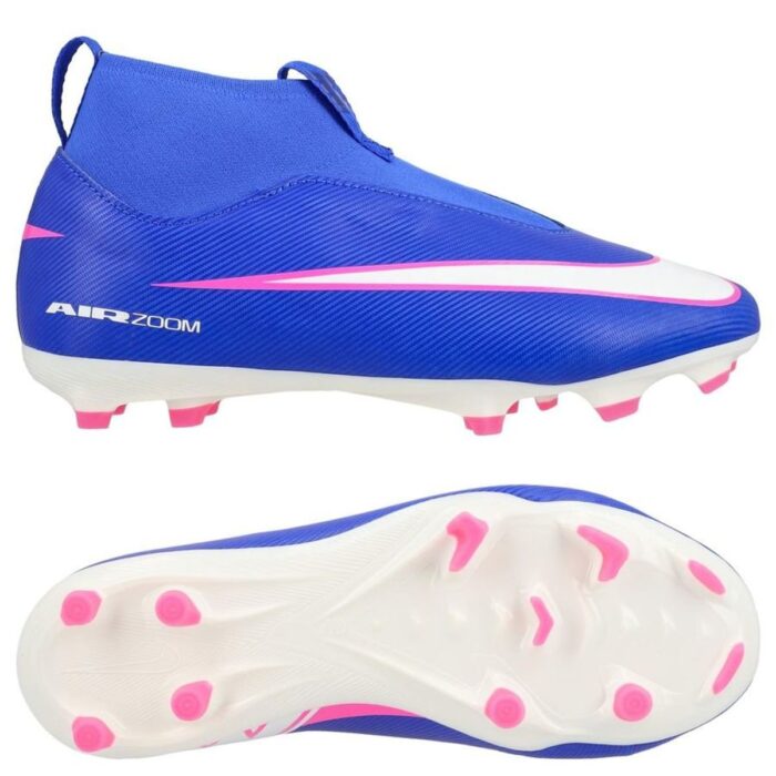 Nike Air Zoom Mercurial Superfly 10 Academy MG Attack - Racer Blue/White Kids