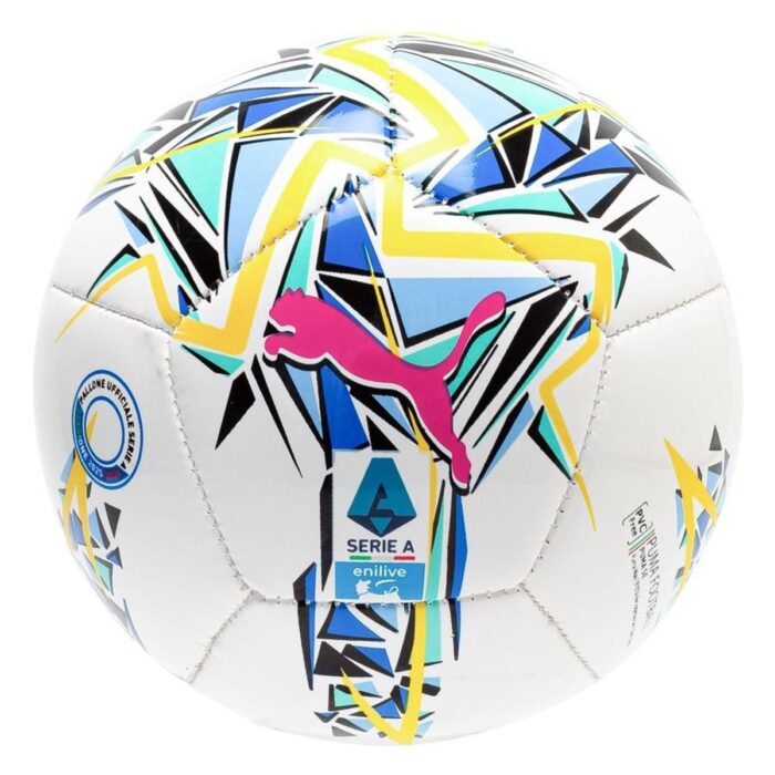 PUMA Football Serie A Orbita Mini - White/Multicolor
