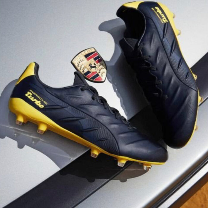PUMA King Platinum 21 FG/AG Turbo - PUMA Black/Lemon Chrome LIMITED EDITION
