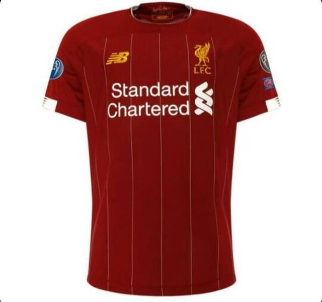 Liverpool 2019 UEFA Champions Jersey